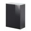 Glasbecken mit Unterschrank 'SBC' Hahnloch links weiß/anthrazit 45 x 61,5 x 25 cm