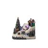 LED-Szenerie 'Rodelbahn' 19 LED bunt 13 x 18,5 x 21,5 cm