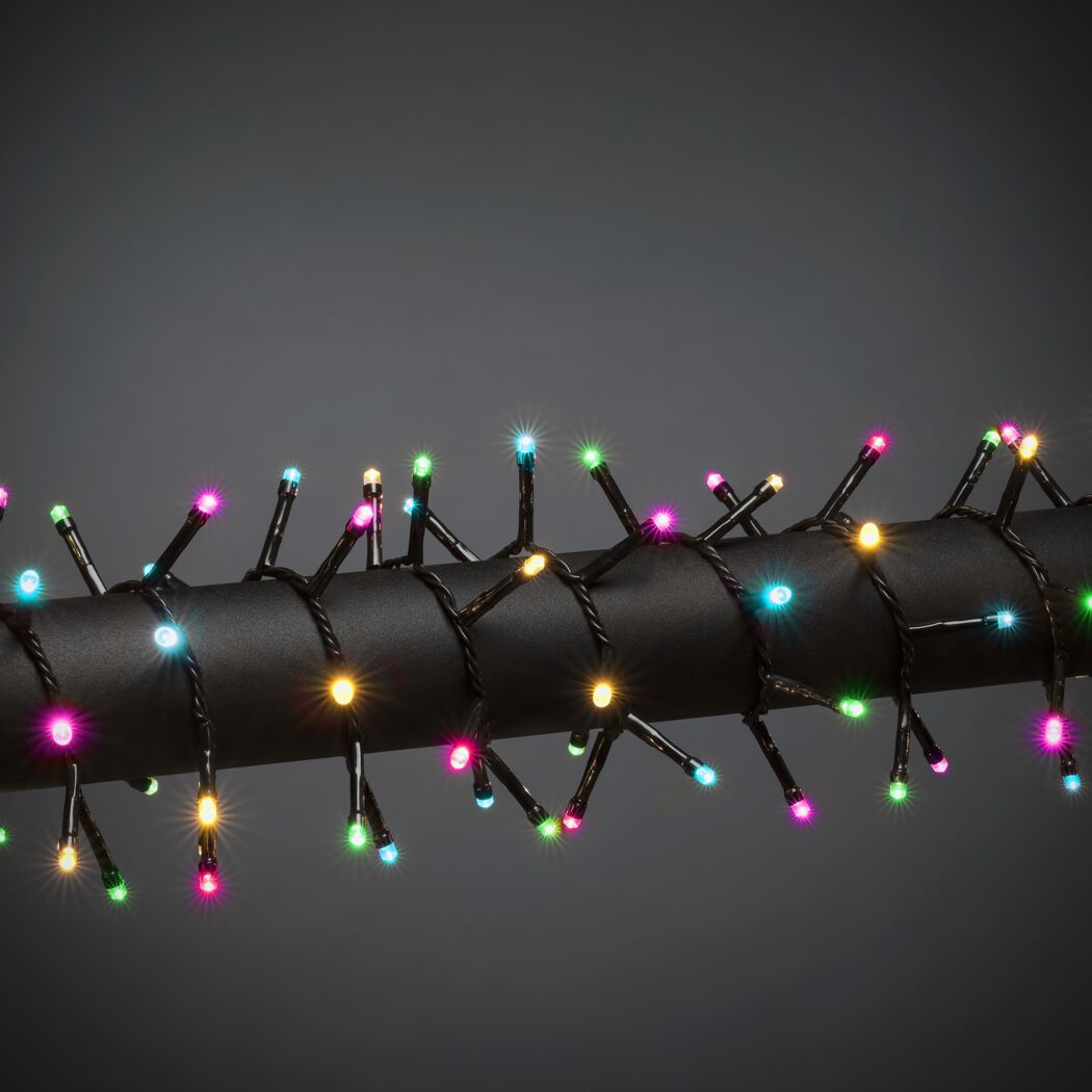 LED-Mini-Lichterkette 400 LED mehrfarbig 14 m