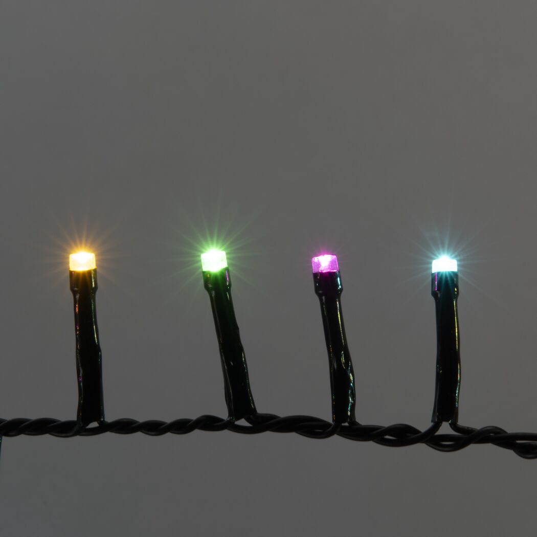 LED-Mini-Lichterkette 400 LED mehrfarbig 14 m