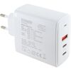 Ladeadapter weiß 65 W 1 x USB-A/2 x USB-C