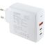 Ladeadapter weiß 65 W 1 x USB-A/2 x USB-C