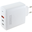 Ladeadapter weiß 65 W 1 x USB-A/2 x USB-C