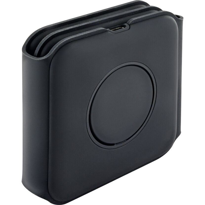 Ladeplatte schwarz 3in1 klappbar QI-Ladefunktion