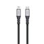 Ladekabel schwarz Lightning auf USB-C 1,2 m