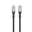 Ladekabel schwarz Lightning auf USB-C 1,2 m