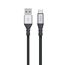 Ladekabel schwarz USB-C auf USB-A 1,2 m