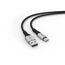 Ladekabel schwarz USB-C auf USB-A 1,2 m