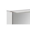 Badmöbelset 'b.perfekt' Spiegelschrank und Waschbecken mit Unterschrank weiß/weiß