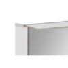 Badmöbelset 'b.perfekt' Spiegelschrank und Waschbecken mit Unterschrank weiß/weiß