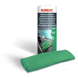 Microfasertuch für Scheibe und Innen 38 x 38 cm grün