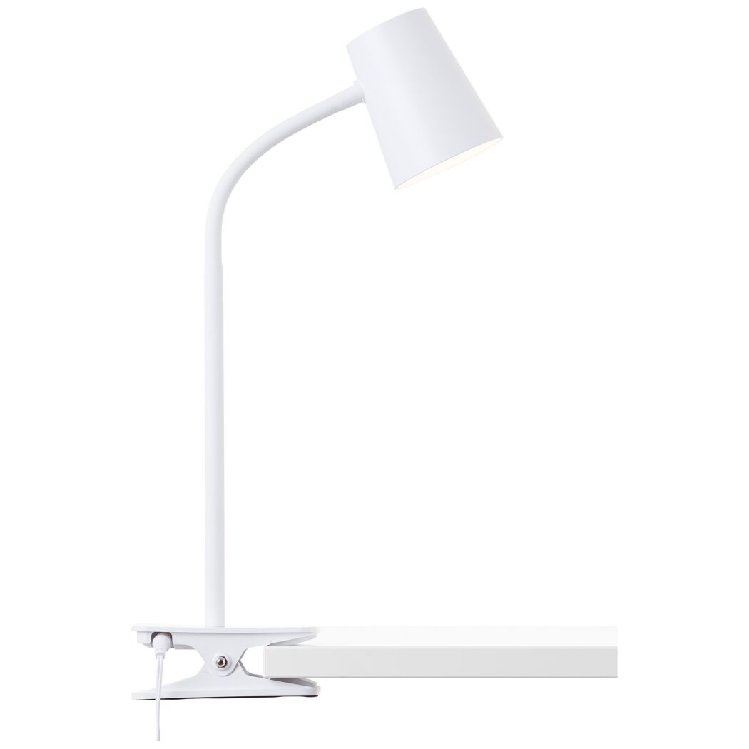 LED-Klemmlampe 'Adda' 580 lm warmweiß 11,4 x 42 x 7,4 cm
