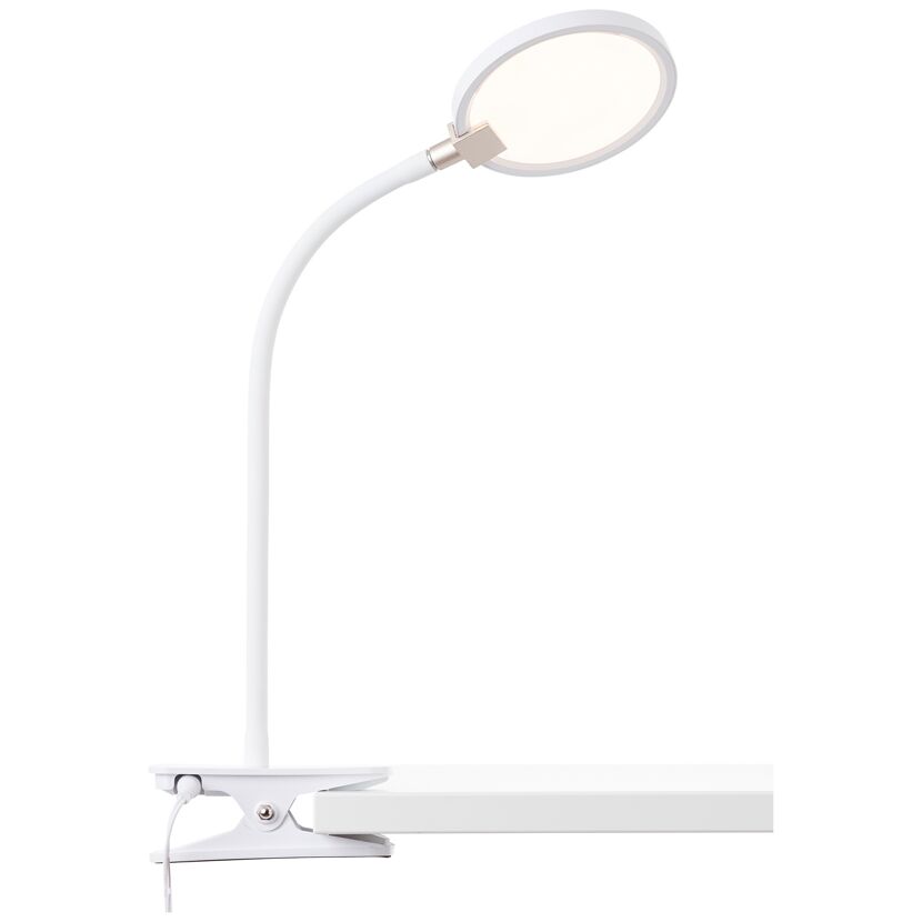 LED-Klemmleuchte 'Ubin' weiß 11,4 x 35 x 10,6 cm