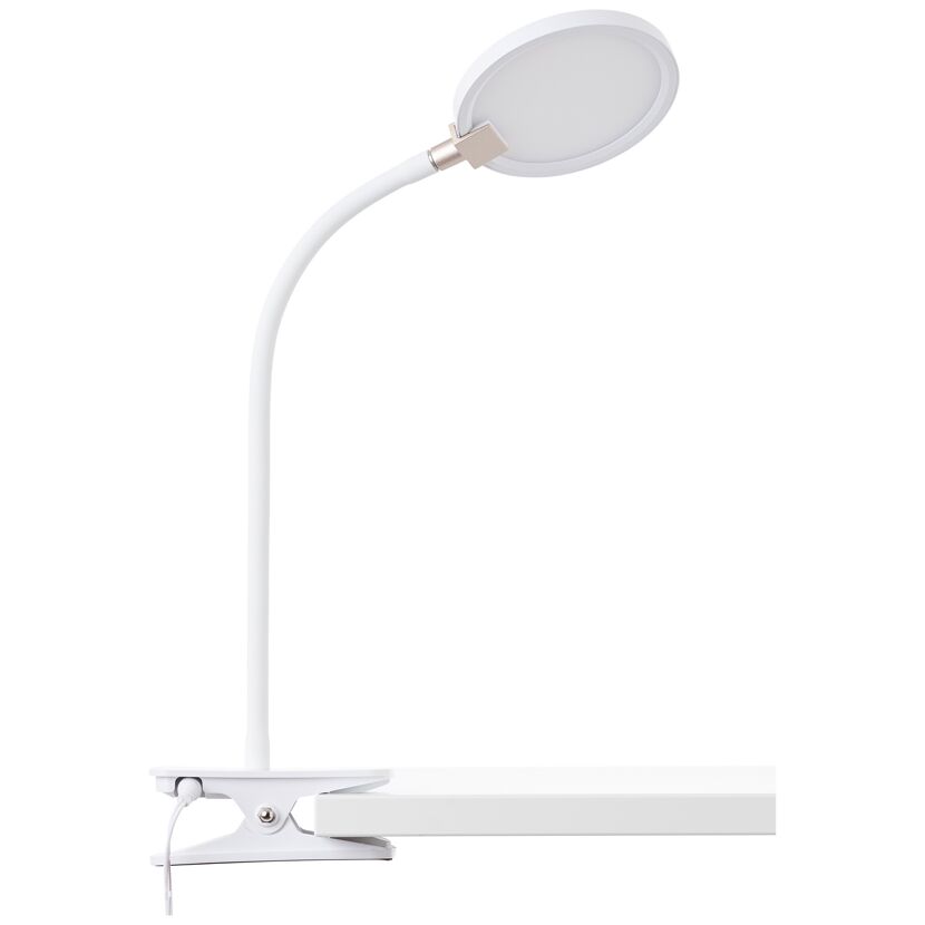 LED-Klemmleuchte 'Ubin' weiß 11,4 x 35 x 10,6 cm