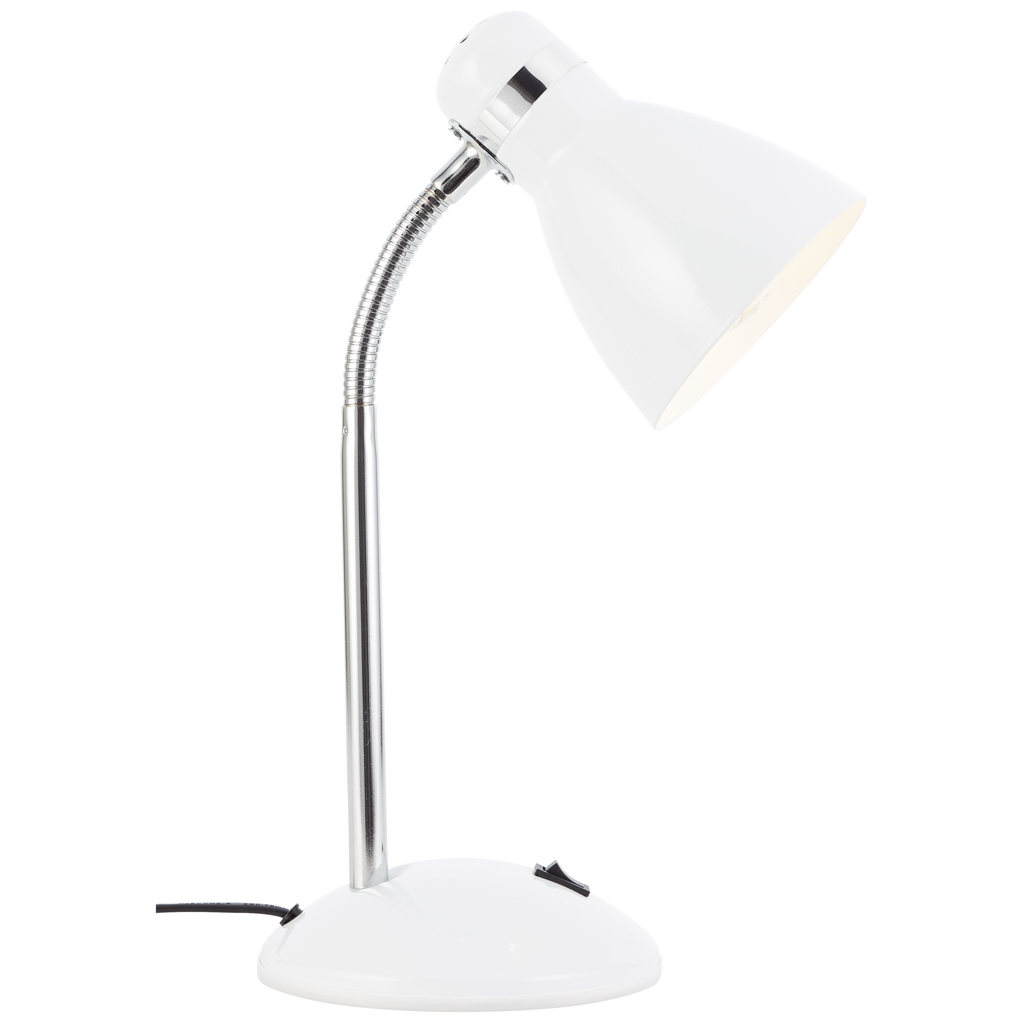 Tischleuchte 'Allison' weiß 14,3 x 33,5 x 22 cm