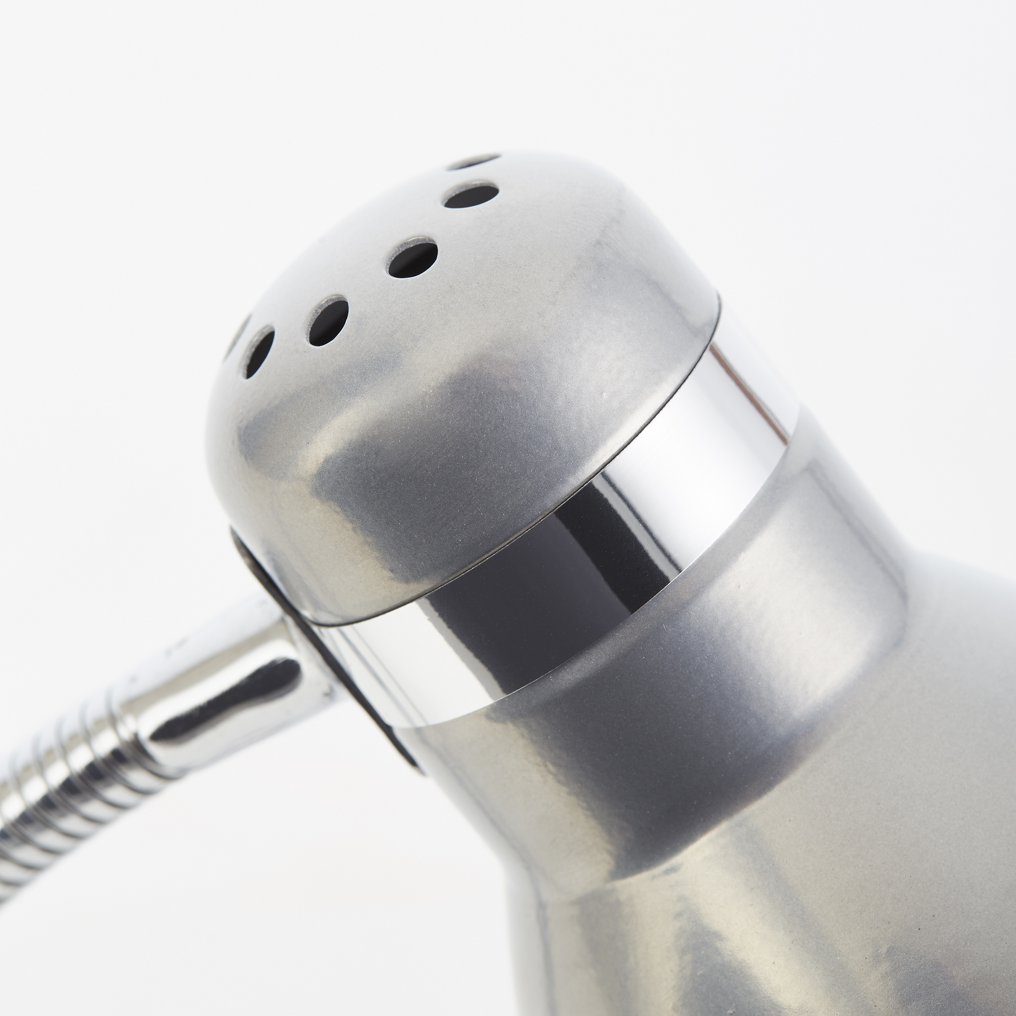 Tischleuchte 'Allison' silbern 14,3 x 33,5 x 22 cm