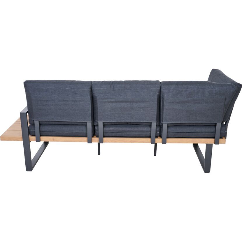 Gartenecksofa von hinten