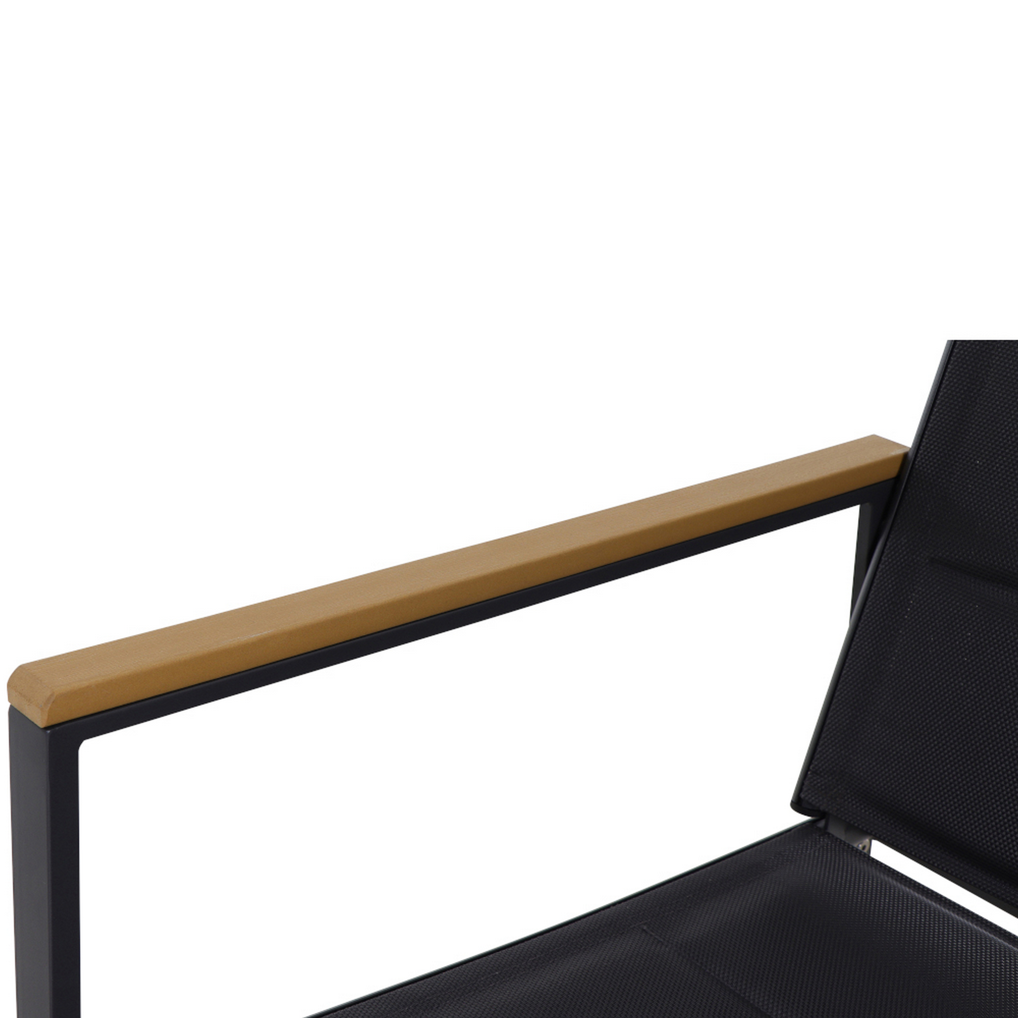 Loungemöbel-Set 'Santos' anthrazit 4-teilig