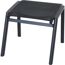 Gartenhocker 'Bologna' stapelbar Aluminium anthrazit 53 x 45 x 50 cm