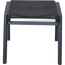 Gartenhocker 'Bologna' stapelbar Aluminium anthrazit 53 x 45 x 50 cm
