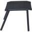 Gartenhocker 'Bologna' stapelbar Aluminium anthrazit 53 x 45 x 50 cm