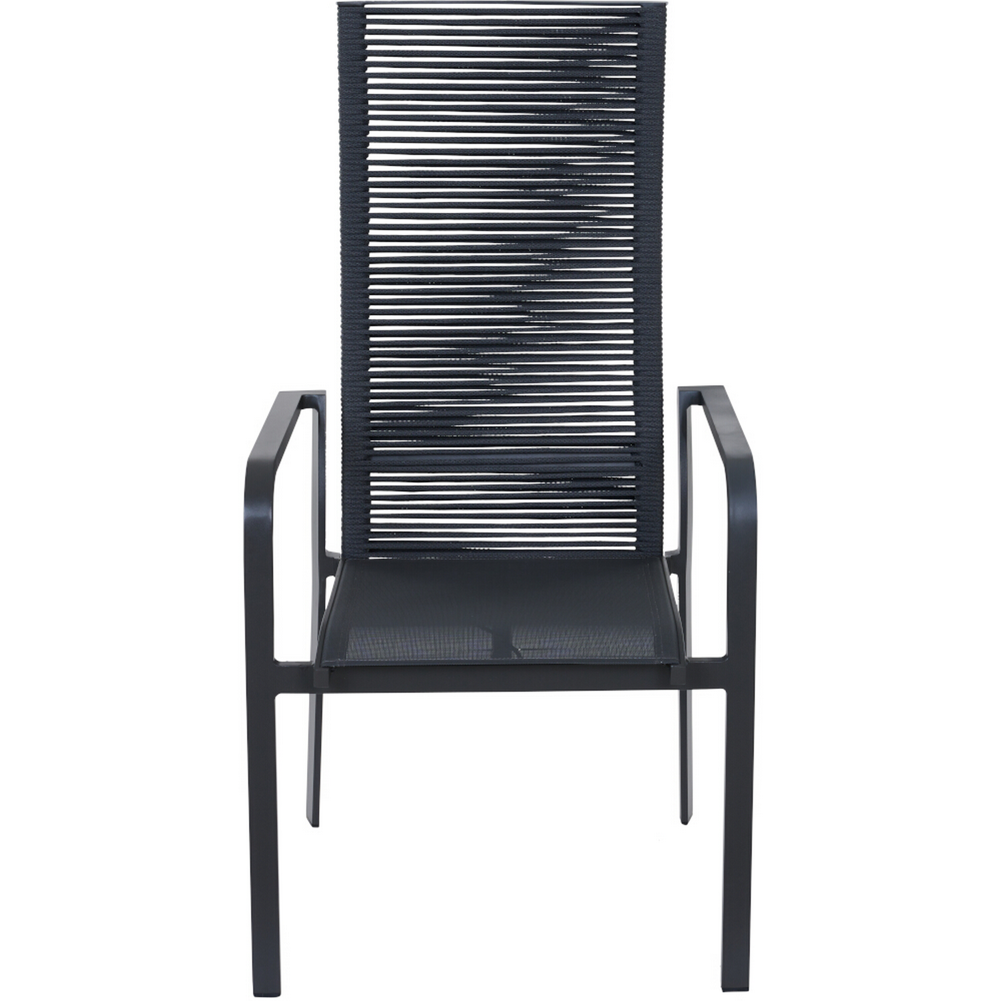 Sessel 'Carlton' anthrazit/matt 52 x 113 x 63 cm