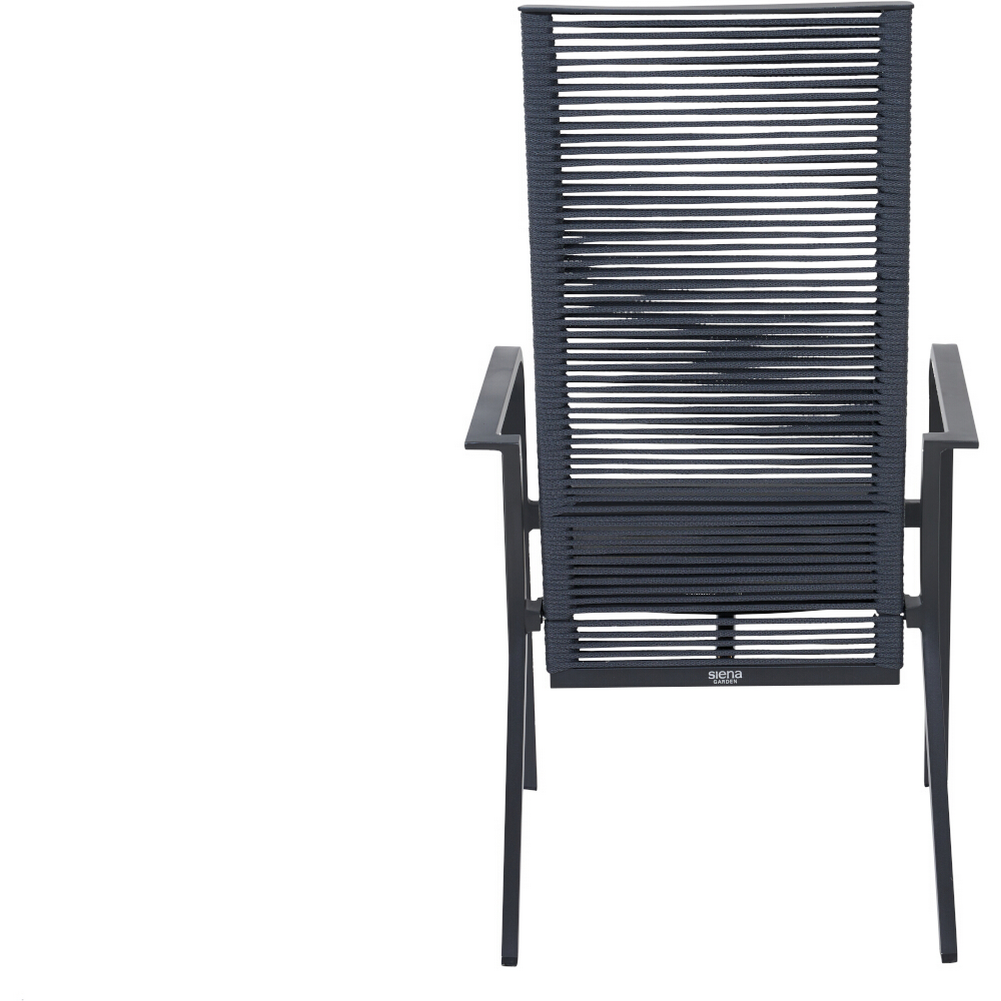 Sessel 'Carlton' anthrazit/matt 52 x 113 x 63 cm