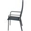 Sessel 'Carlton' anthrazit/matt 52 x 113 x 63 cm