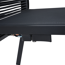 Sessel 'Carlton' anthrazit/matt 52 x 113 x 63 cm