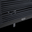 Sessel 'Carlton' anthrazit/matt 52 x 113 x 63 cm