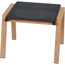 Hocker 'Catania' teakfarben 44 x 57 cm