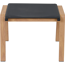 Hocker 'Catania' teakfarben 44 x 57 cm