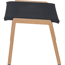 Hocker 'Catania' teakfarben 44 x 57 cm