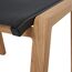 Gartenhocker 'Catania' stapelbar Aluminium schwarz 51 x 44 x 57 cm