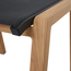 Hocker 'Catania' teakfarben 44 x 57 cm