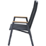 Sessel 'Bologna' anthrazit/matt 46 x 113 x 77 cm