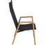 Sessel 'Catania' teakfarben 48 x 111 x 67,5 cm