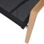 Gartenstuhl 'Catania' stapelbar Aluminium braun 60 x 111 x 67,5 cm