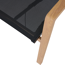 Sessel 'Catania' teakfarben 48 x 111 x 67,5 cm