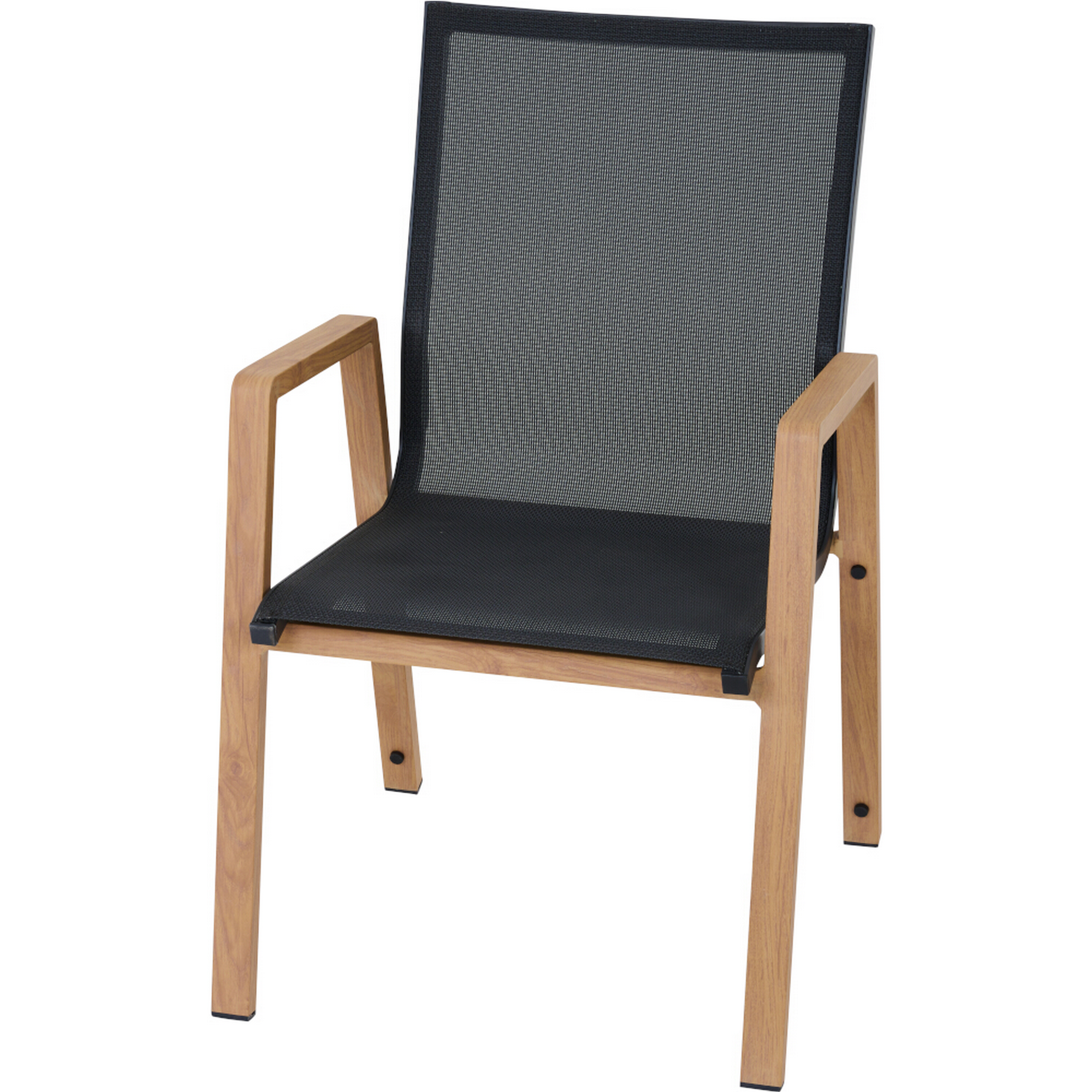 Stapelsessel 'Catania' teakfarben 47,5 x 92 x 56 cm