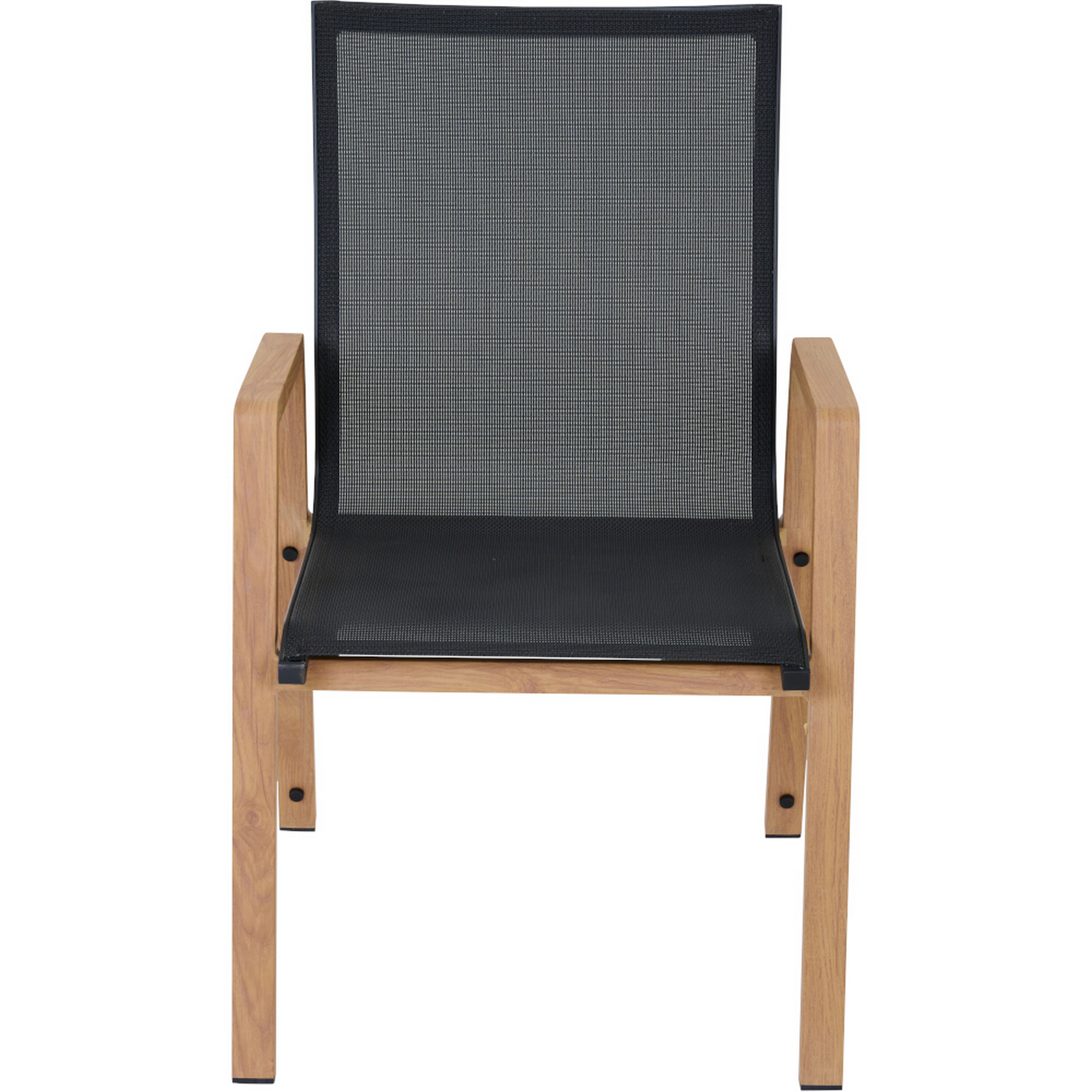 Stapelsessel 'Catania' teakfarben 47,5 x 92 x 56 cm