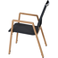 Stapelsessel 'Catania' teakfarben 47,5 x 92 x 56 cm