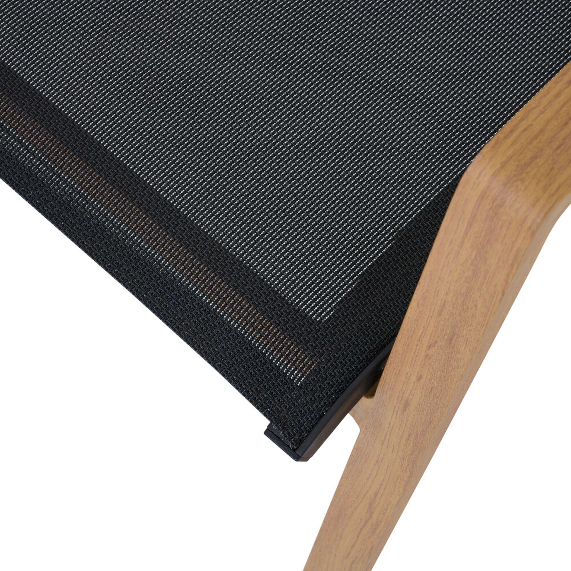 Stapelsessel 'Catania' teakfarben 47,5 x 92 x 56 cm