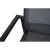 Gartenstuhl 'Tauro' stapelbar Aluminium anthrazit 62,8 x 99 x 70,5 cm