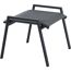 Gartenhocker 'Tauro' stapelbar Aluminium anthrazit 59 x 47 x 56,5 cm