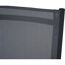 Gartenstuhl 'Tauro' klappbar Aluminium anthrazit 60,4 x 110 x 66 cm