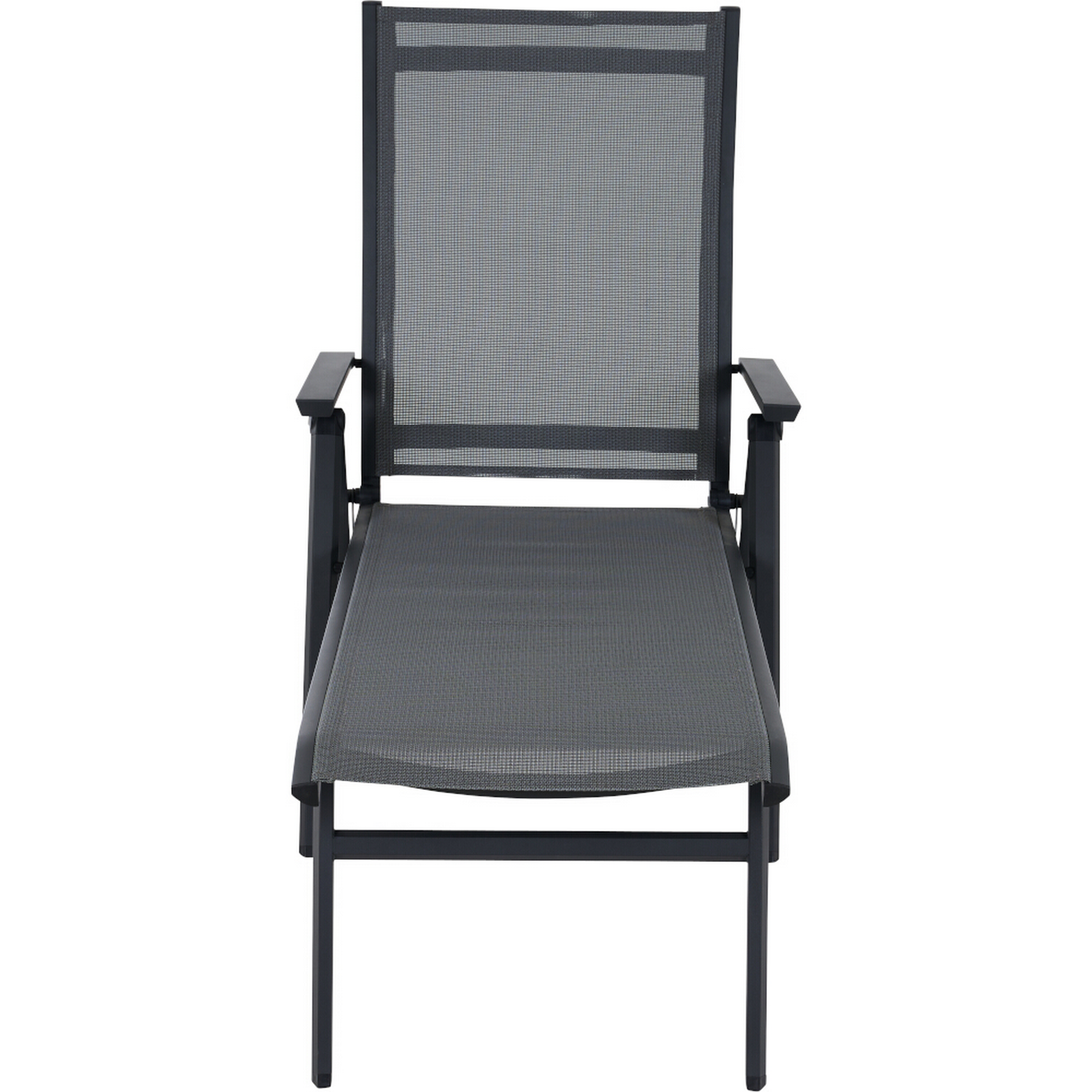 Klappliege 'Tauro' anthrazit/matt 55,5 x 113 x 182,5 cm