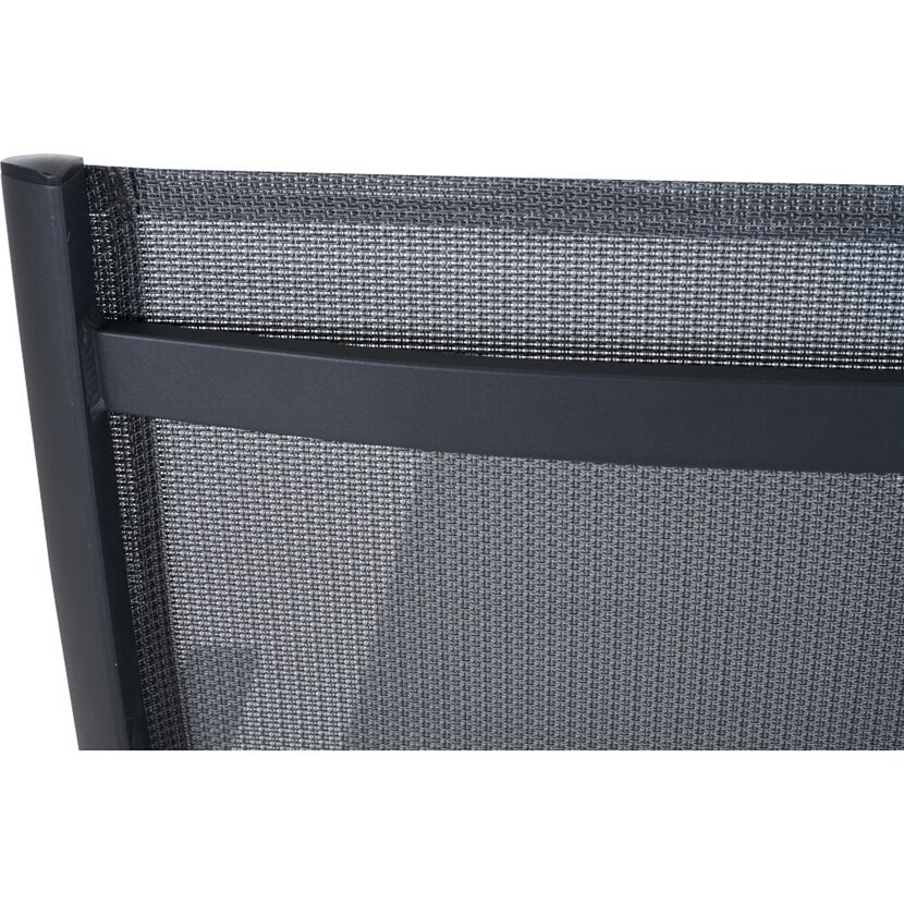 Sonnenliege 'Tauro' klappbar anthrazit 69 x 113 x 182,5 cm