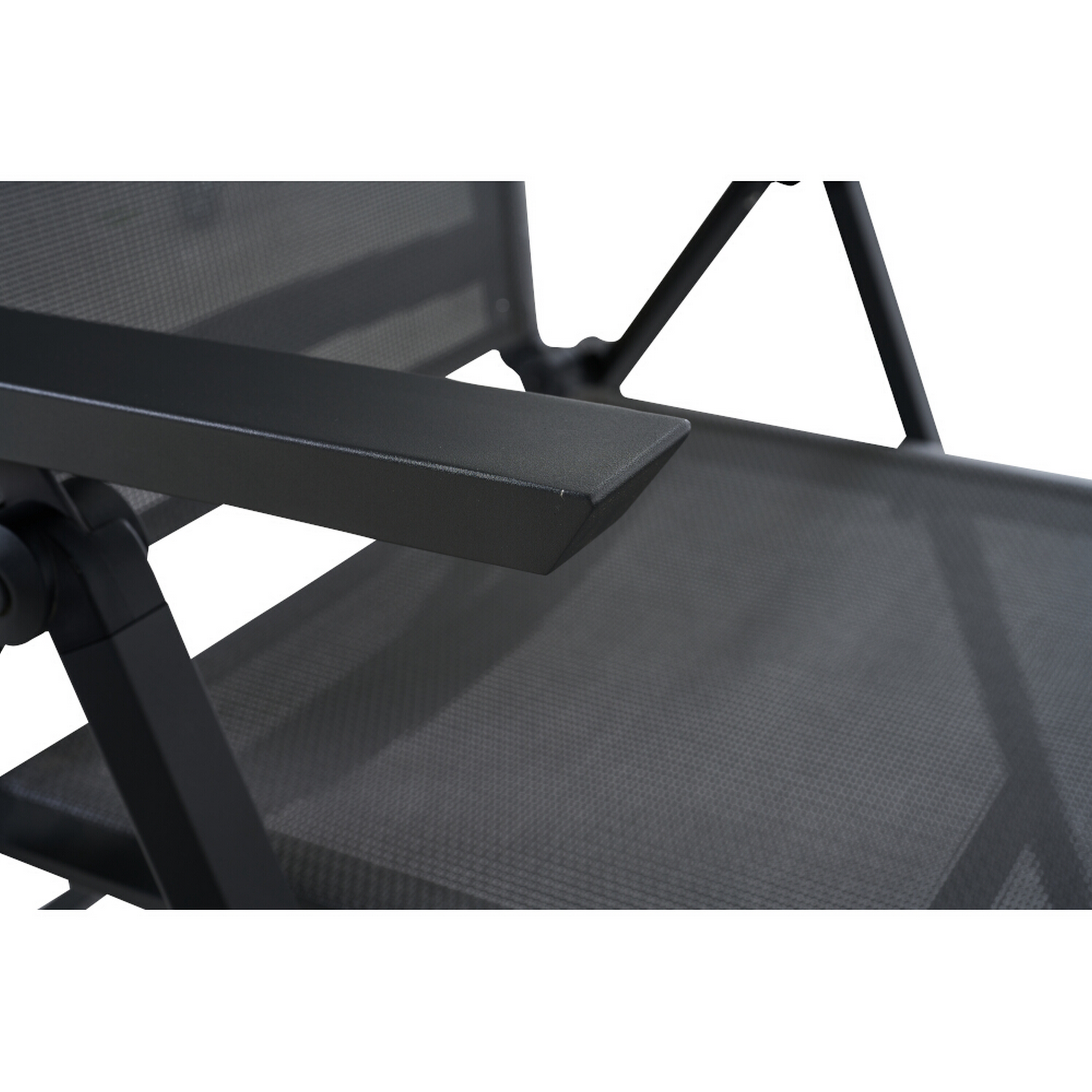 Klappliege 'Tauro' anthrazit/matt 55,5 x 113 x 182,5 cm