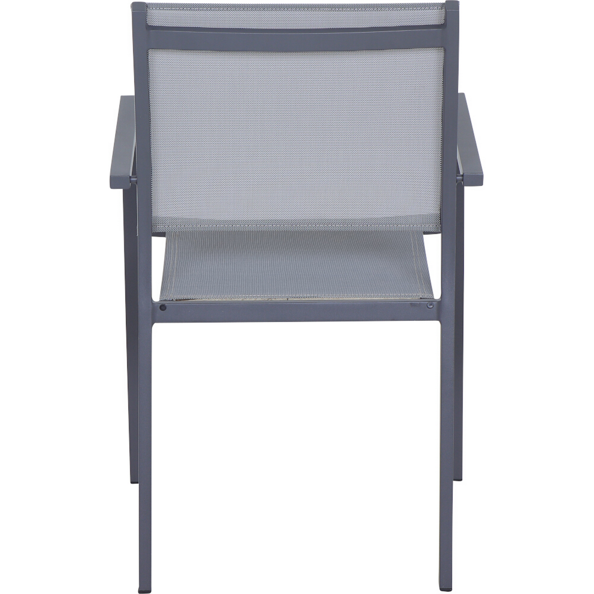 Stapelsessel 'Leeds' anthrazit/matt 48 x 88 x 54 cm